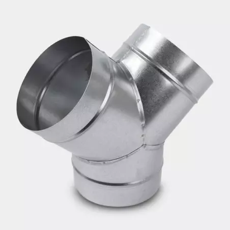 Unione a Y Alluminio per impianti di ventilazione