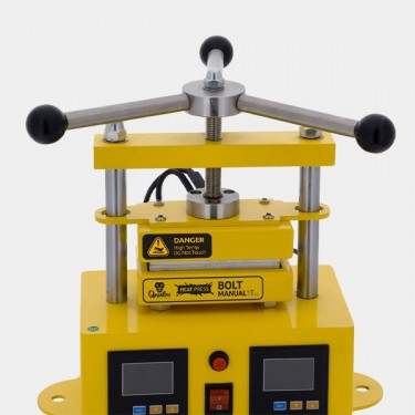 Dettaglio pressa Rosin Qnubu Press Bolt manuale da 1 tonnellata