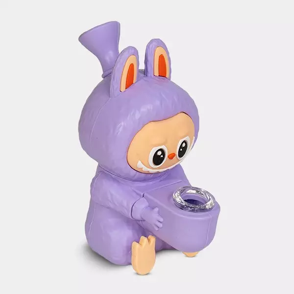 Bong Labubu in silicone in 5 colori diversi - Growbarato