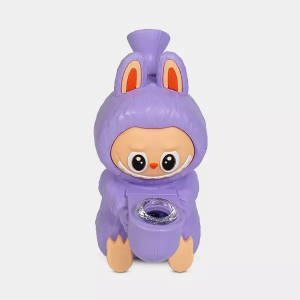 Bong Labubu in silicone in 5 colori diversi - Growbarato