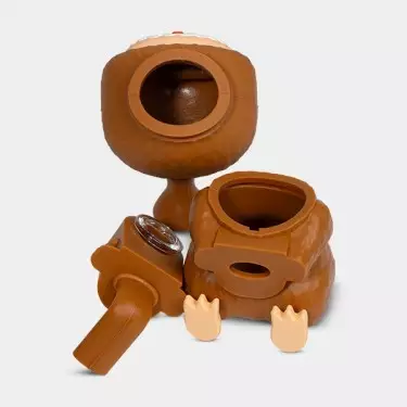 Bong Labubu in silicone in 5 colori diversi - Growbarato