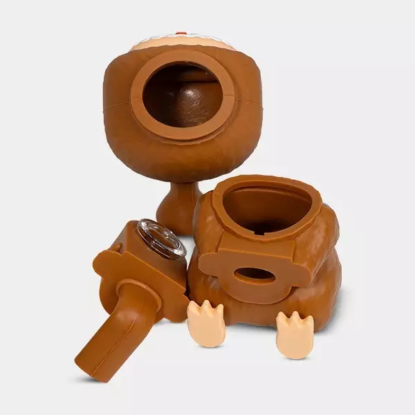 Bong Labubu in silicone in 5 colori diversi - Growbarato