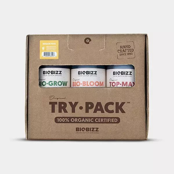 Try pack Indoor Pack fertilizzanti BioBizz