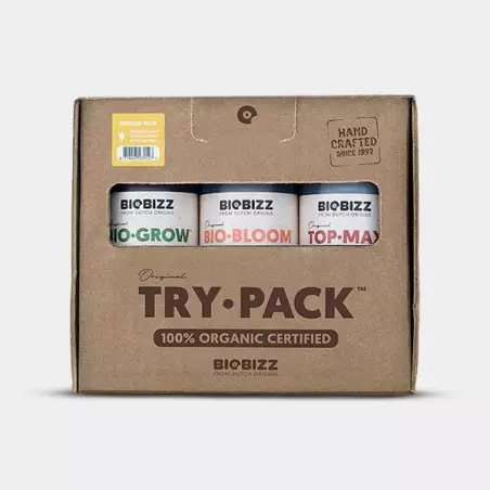 Try pack Indoor Pack fertilizzanti BioBizz