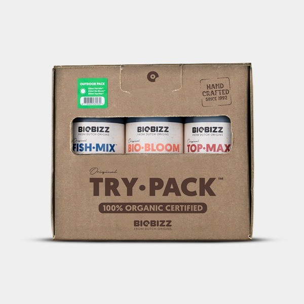 Try pack Outdoor Pack di BioBizz esteriore