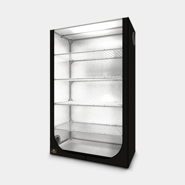 Dark Propagator coltivazione talea con vari scaffali Secret Jardin