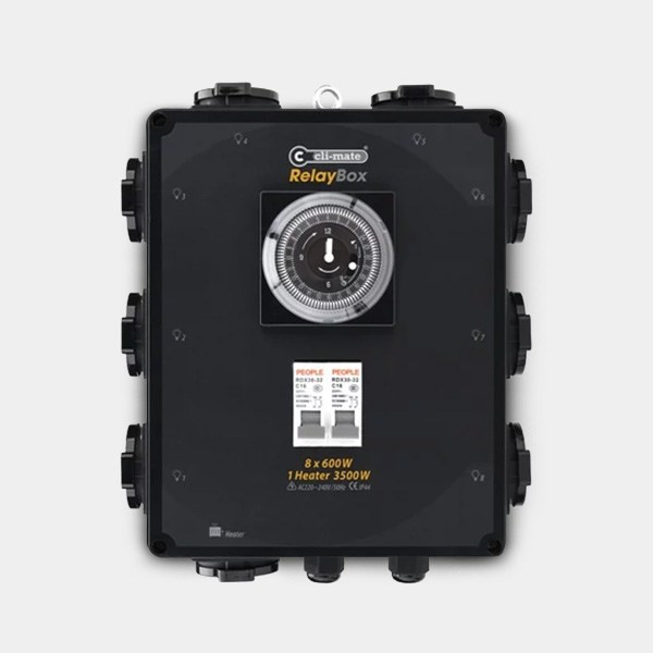 Visualizzazione Scatola Temporizzatore 8x600w varie prese