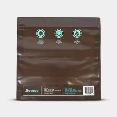 Boveda Fresh Bag 62% 67g retro della busta
