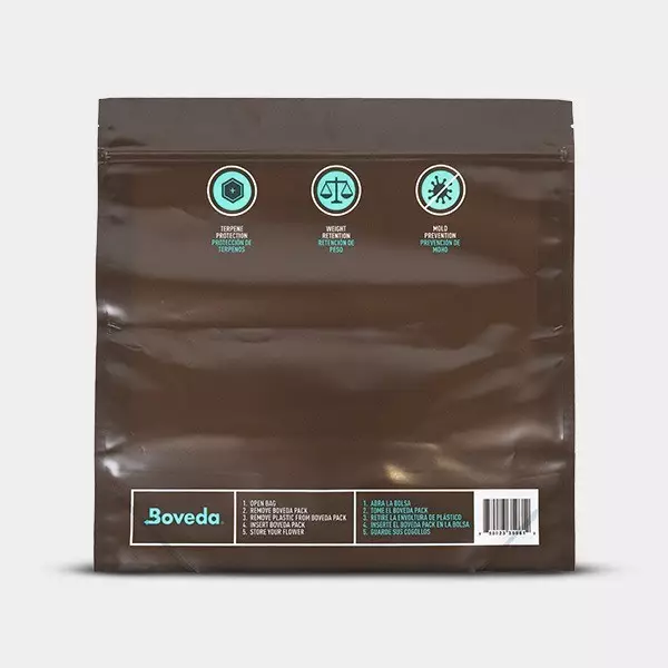 Boveda Fresh Bag 62% 67g Boveda Fresh Bag 62% 67g retro della busta