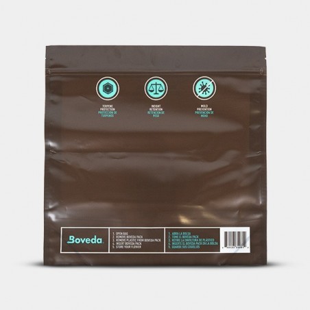 Boveda Fresh Bag 62% 67g retro della busta