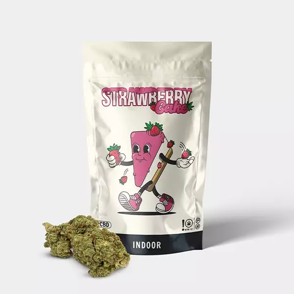 Visualizzazione Fiori CBD GB Indoor 'Strawberry Cake'- GB The Green Brand