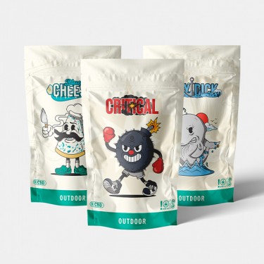 Kit di Fiori CBD Outdoor 'Critical Friends'