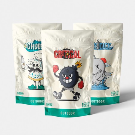 Kit di Fiori CBD Outdoor 'Critical Friends'