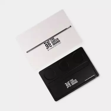 Vassoio in metallo nero Black Premium GB scatola frontale