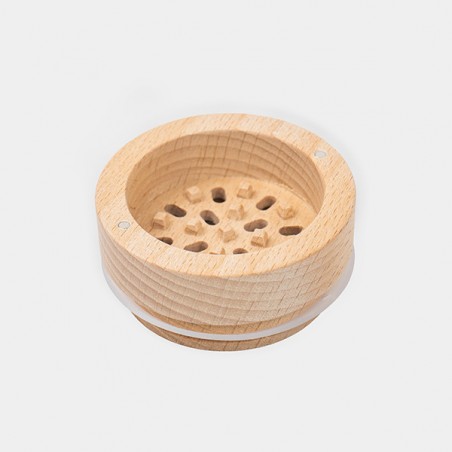 Grinder in legno GB 65 mm foto in alto
