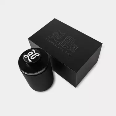 Contenitore ermetico Stash Black Premium 65 mm GB The Green Brand frontale