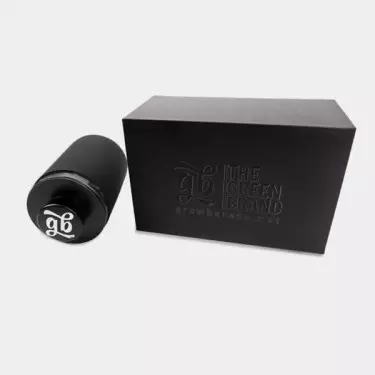 Contenitore ermetico Stash Black Premium 65 mm GB The Green Brand scatola
