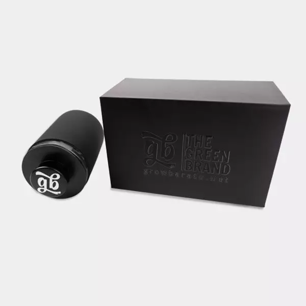 Contenitore ermetico Stash Black Premium 65 mm GB The Green Brand scatola