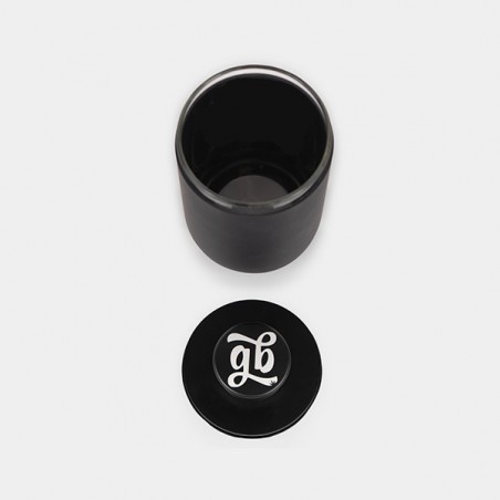 Contenitore ermetico Stash Black Premium 65 mm GB The Green Brand aperto