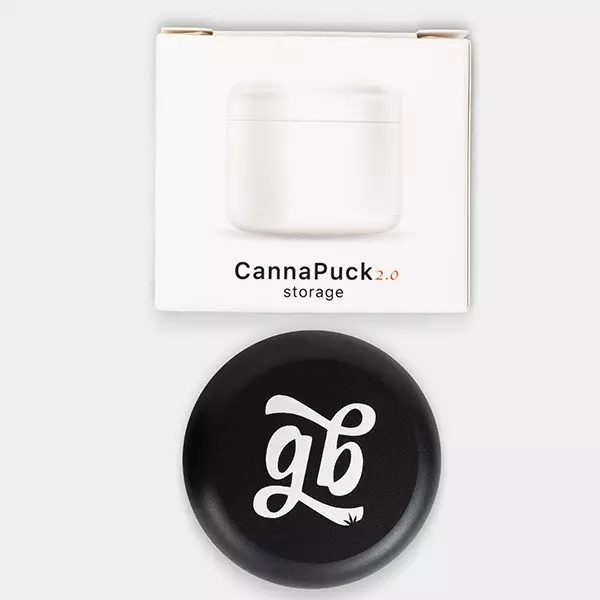 Cannapuck Smell Proof Black Premium GB con scatola