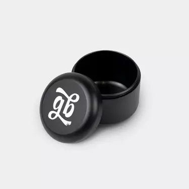 Cannapuck Smell Proof Black Premium 55mm GB The Green Brand scatola