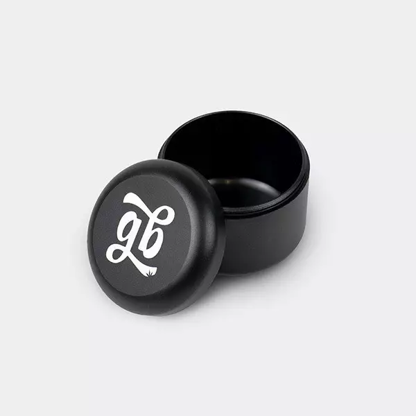 Cannapuck Smell Proof Black Premium 55mm GB The Green Brand scatola