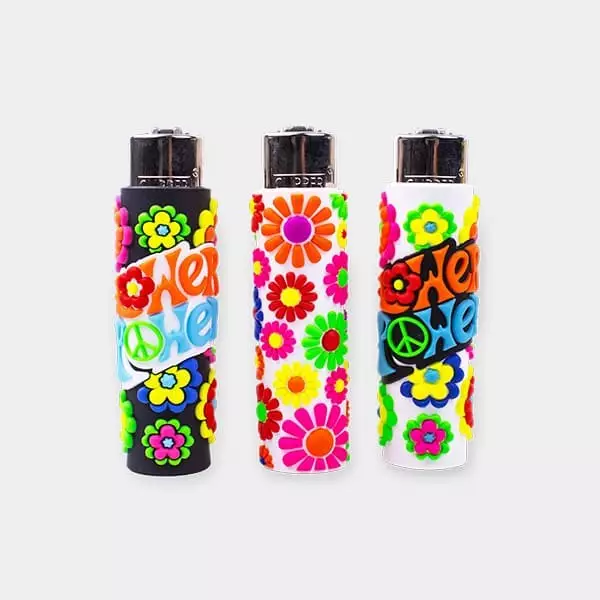 Accendino Clipper con Custodia Mix Go 4