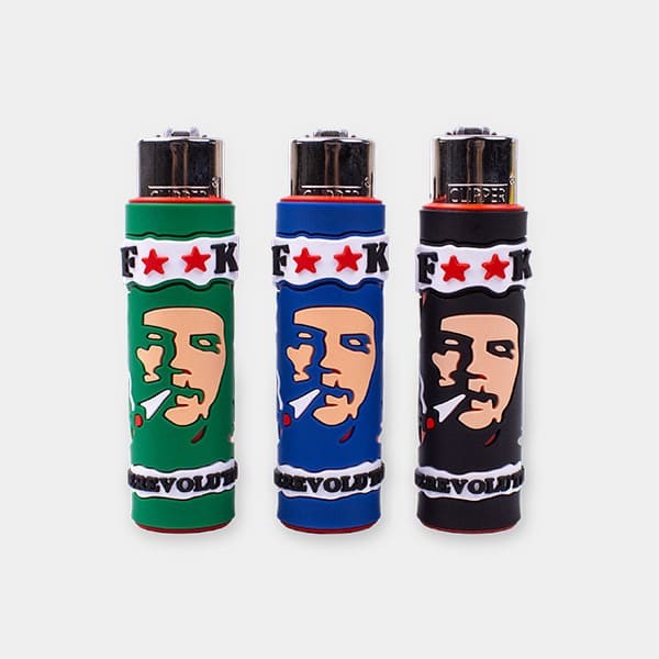 Accendino Clipper con Custodia Mix Go 5