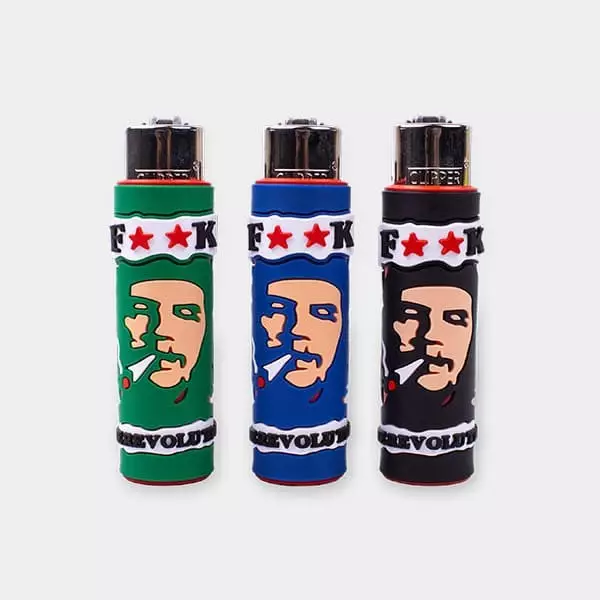 Accendino Clipper con Custodia Mix Go 5