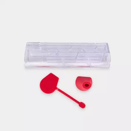 Non Spill Bong aperto rosso
