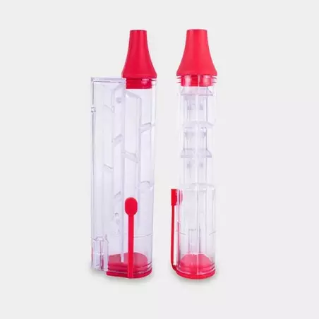 Non Spill Bong rosso