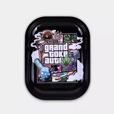 Vassoio per rollare in metallo "GTA" | GB The Green Brand