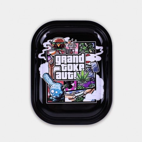 Vassoio per rollare in metallo "GTA" | GB The Green Brand