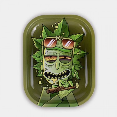 Vassoio in metallo 'Green Rick'