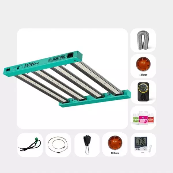 Kit coltivazione indoor 240W senza armadio | GB The Green Brand