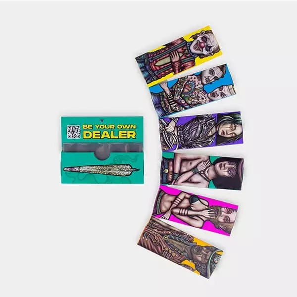 Carta di cellulosa trasparente Super Size 13x5 cm Lion Rolling Circus