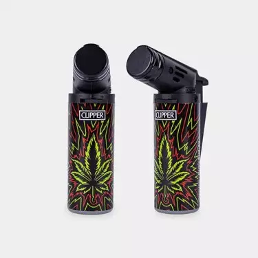 Accendino a torcia Clipper Weed 4
