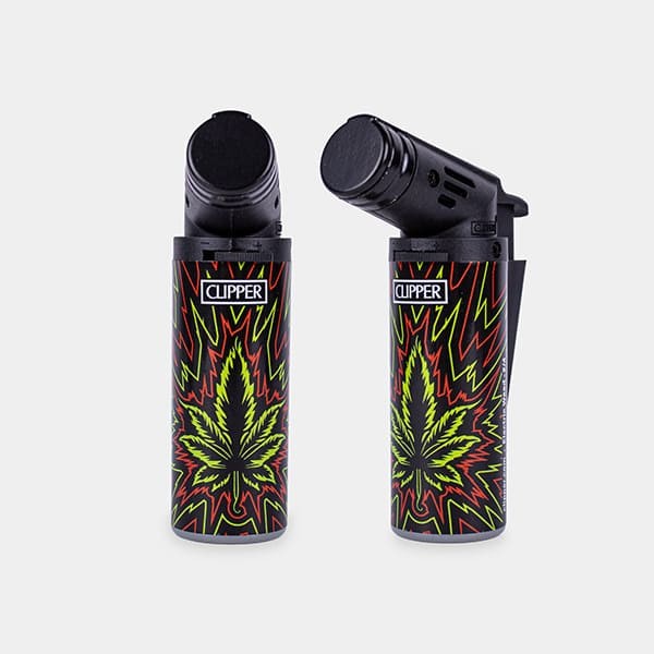 Accendino a torcia Clipper Weed 4