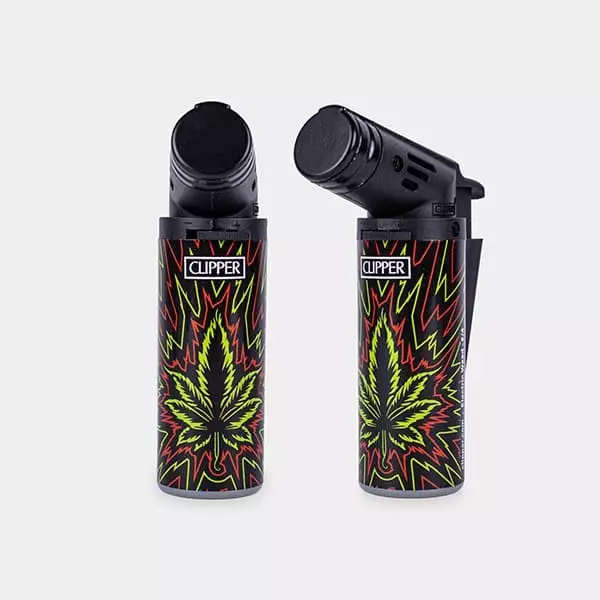 Accendino a torcia Clipper Weed 4