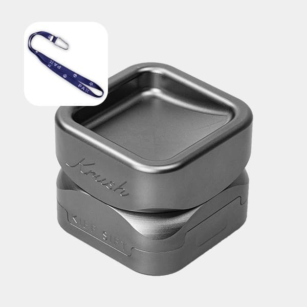 Visualizzazione Krush Kube 3.0 Grinder di Alluminio -GB The Green Brand