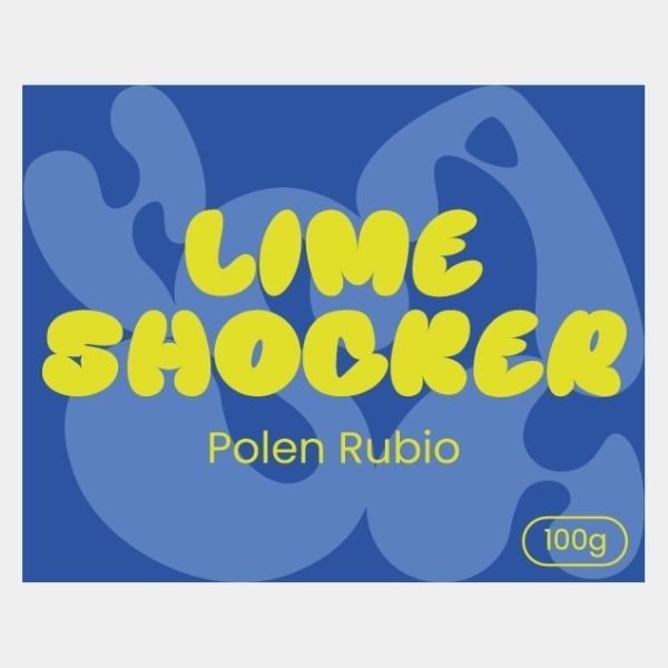 Lastra di polline biondo Lime Shocker | Aroma agrumato premium