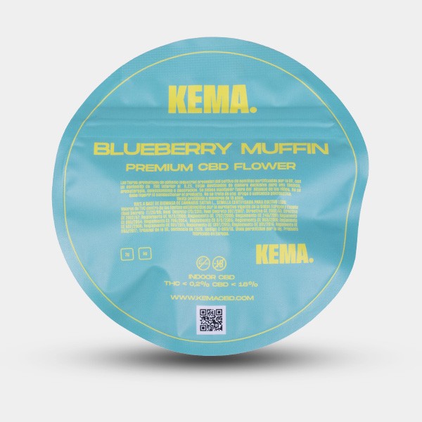 Fiori CBD KEMA 'Blueberry Muffin' 🧁- GB The Green Brand