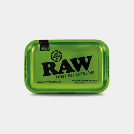 Vassoio in metallo Raw 'Emerald' 20° anniversario
