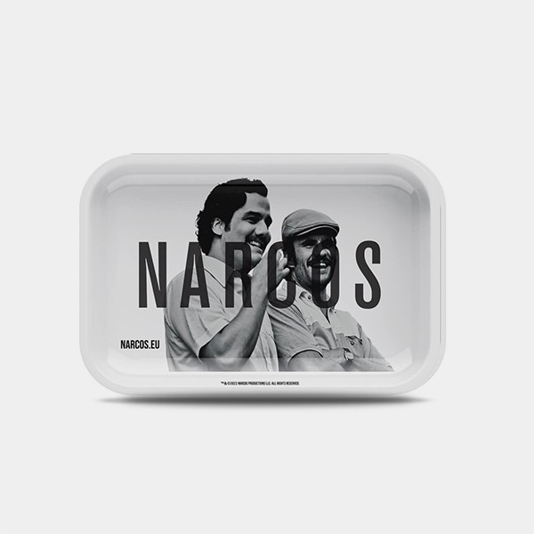 Visualizzazione Vassoio per rollare Narcos White Edition