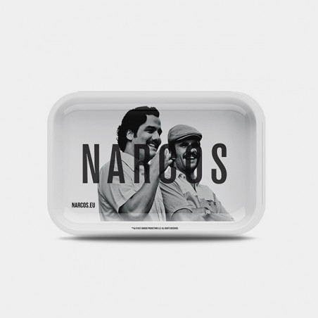 Vassoio per rollare Narcos White Edition