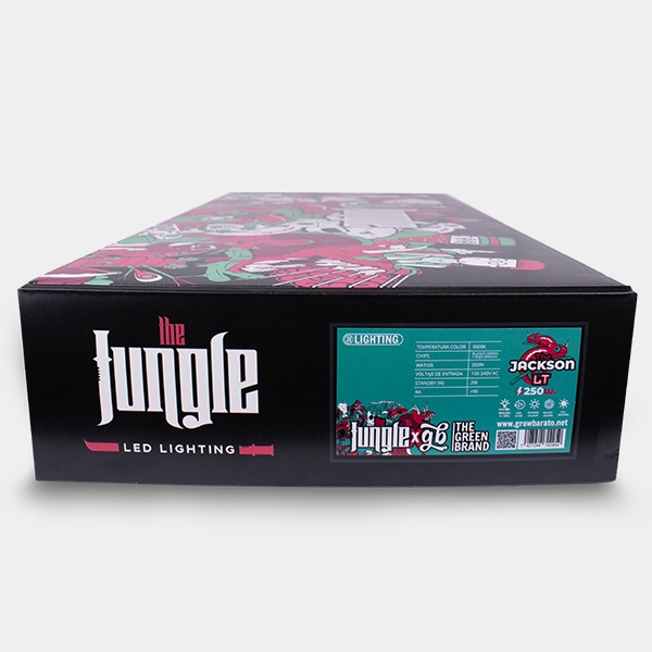 Pannello impianto LED Pro V2 250W GB Lighting coltivazioni indoor