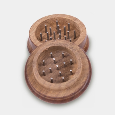 Grinder classico in legno intagliato 50 mm - Grow Barato