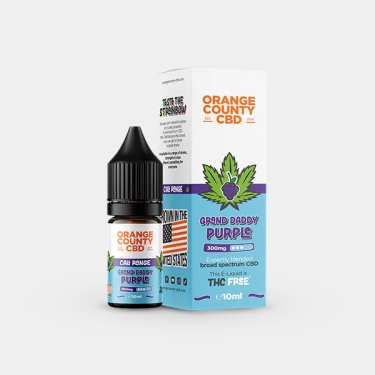 E Liquid Orange County CBD Grand Daddy Purple