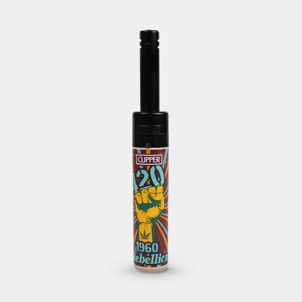 Accendino Clipper Minitube Retro Weed | GB The Green Brand