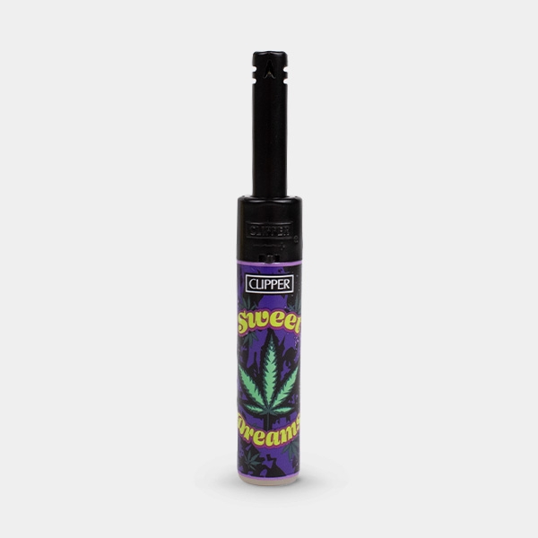Accendino Clipper Minitube Retro Weed